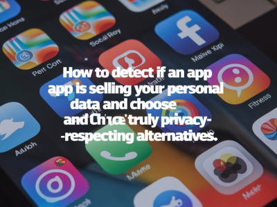 Comment détecter si une application vend vos données personnelles et quelles alternatives réellement respectueuses de la vie privée choisir